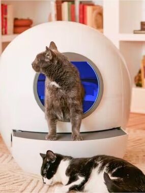 Els Pet self cleaning Cat Litter Box